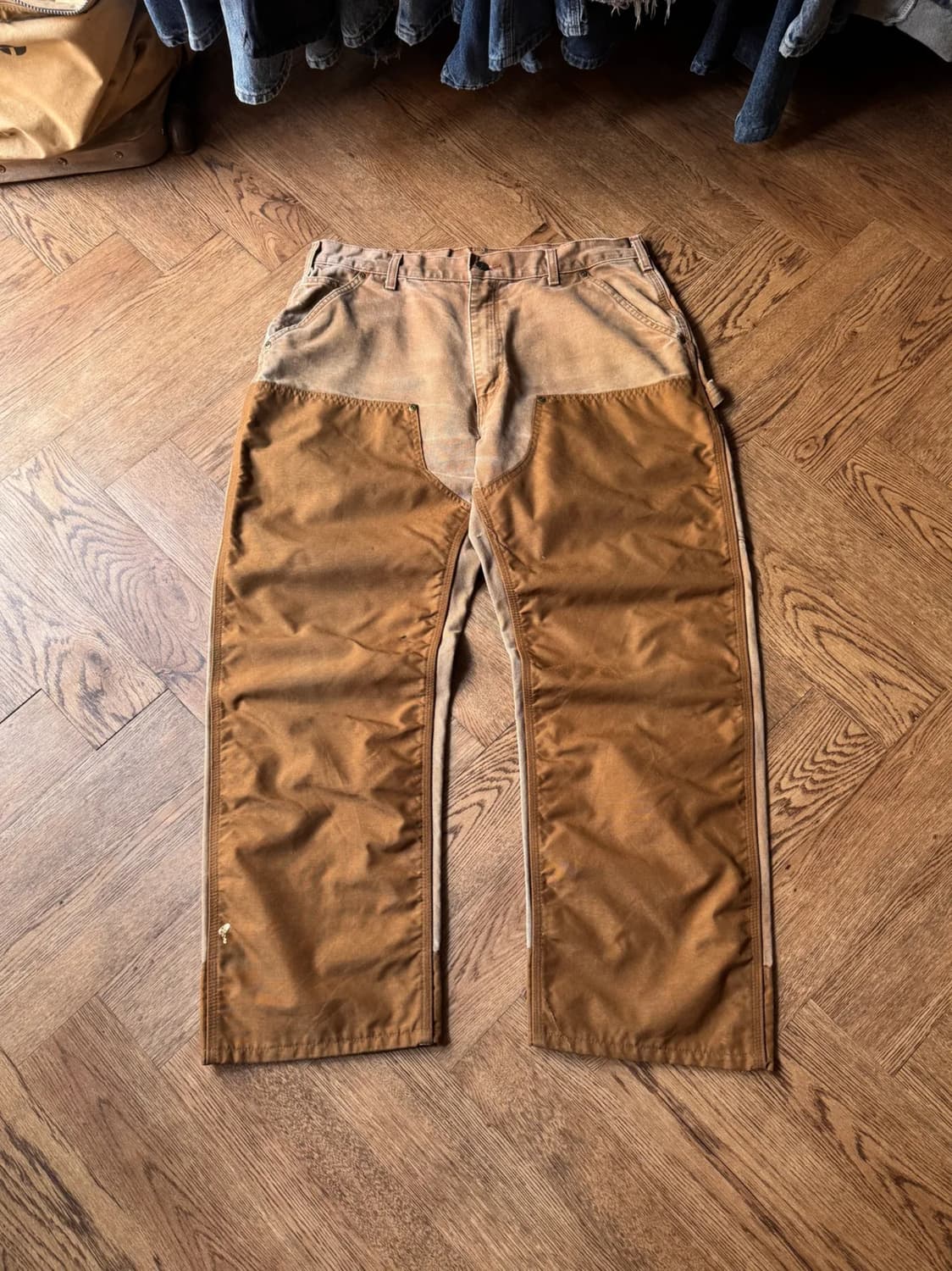 [36]칼하트 USA 덩가리 나일론 더블니 헌팅 워크팬츠 상품이미지1