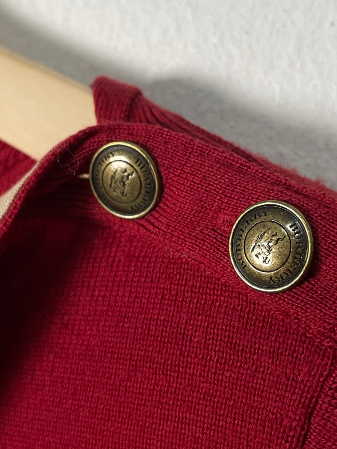 버버리 노바체크띠 목폴라 니트 상품이미지6