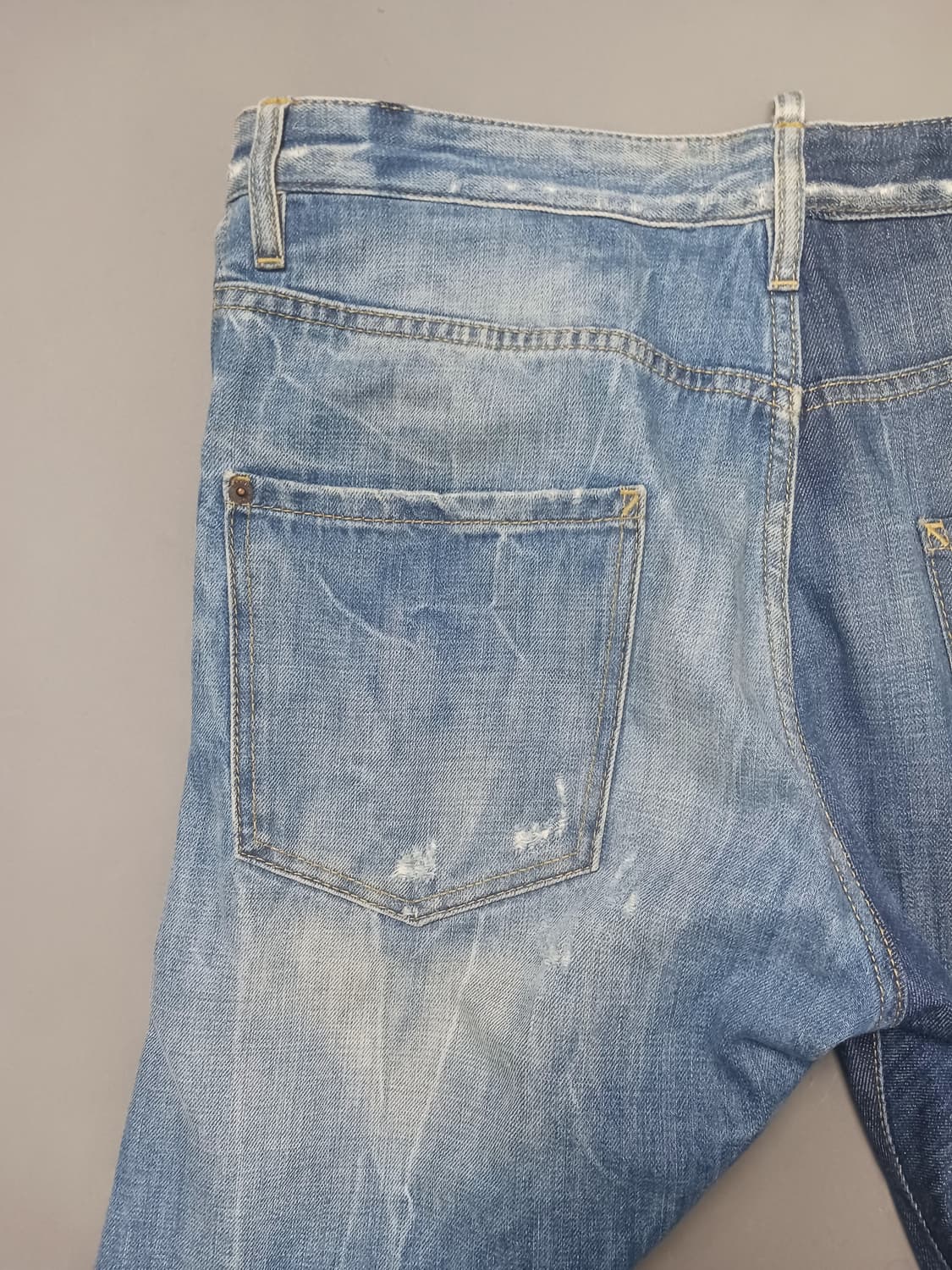 [35] 정품 디스퀘어드2 투톤워싱 클래식 케니 트위스트진 청바지 상품이미지8