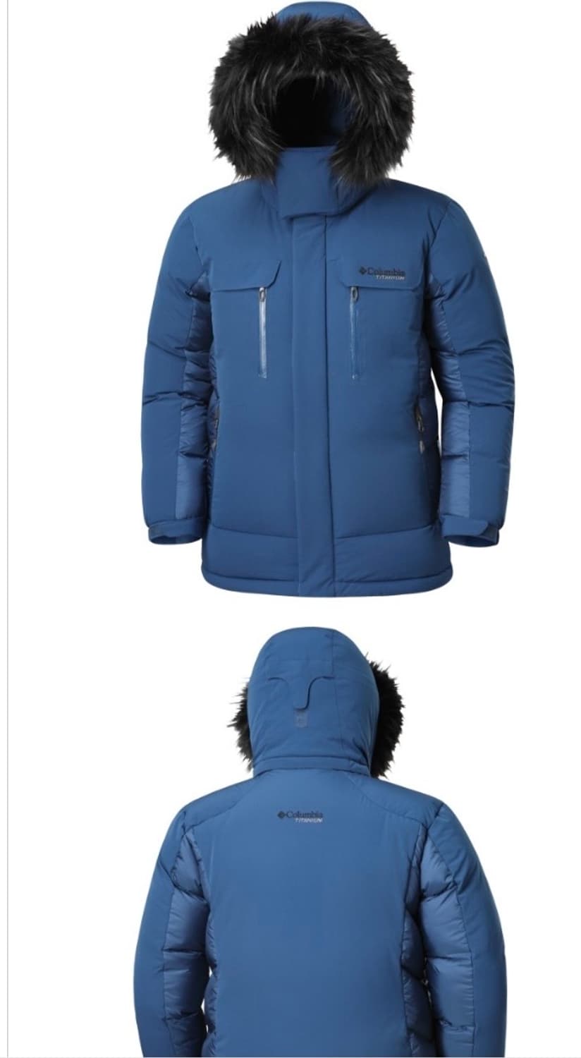 M)컬럼비아 티타늄 구스 대장 패딩 상품이미지1