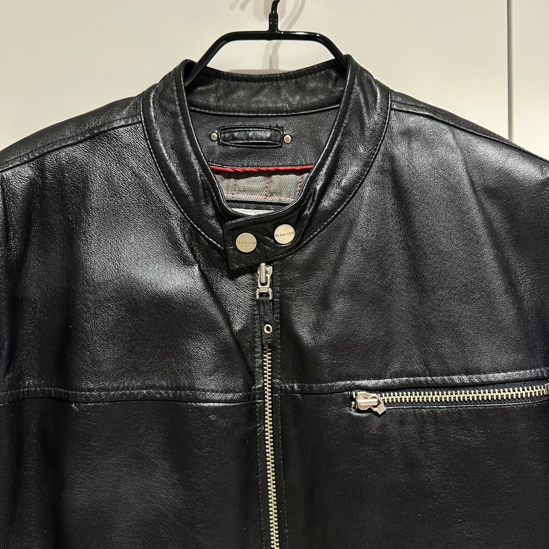 윌슨 레더 카페레이서 레더자켓 상품이미지5