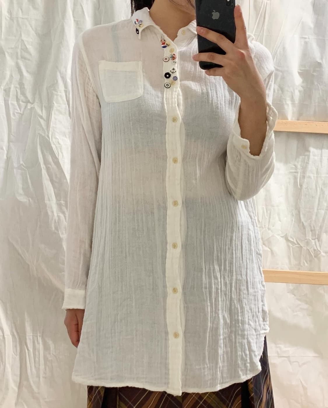 [Ciaopanic] button long shirts 상품이미지7