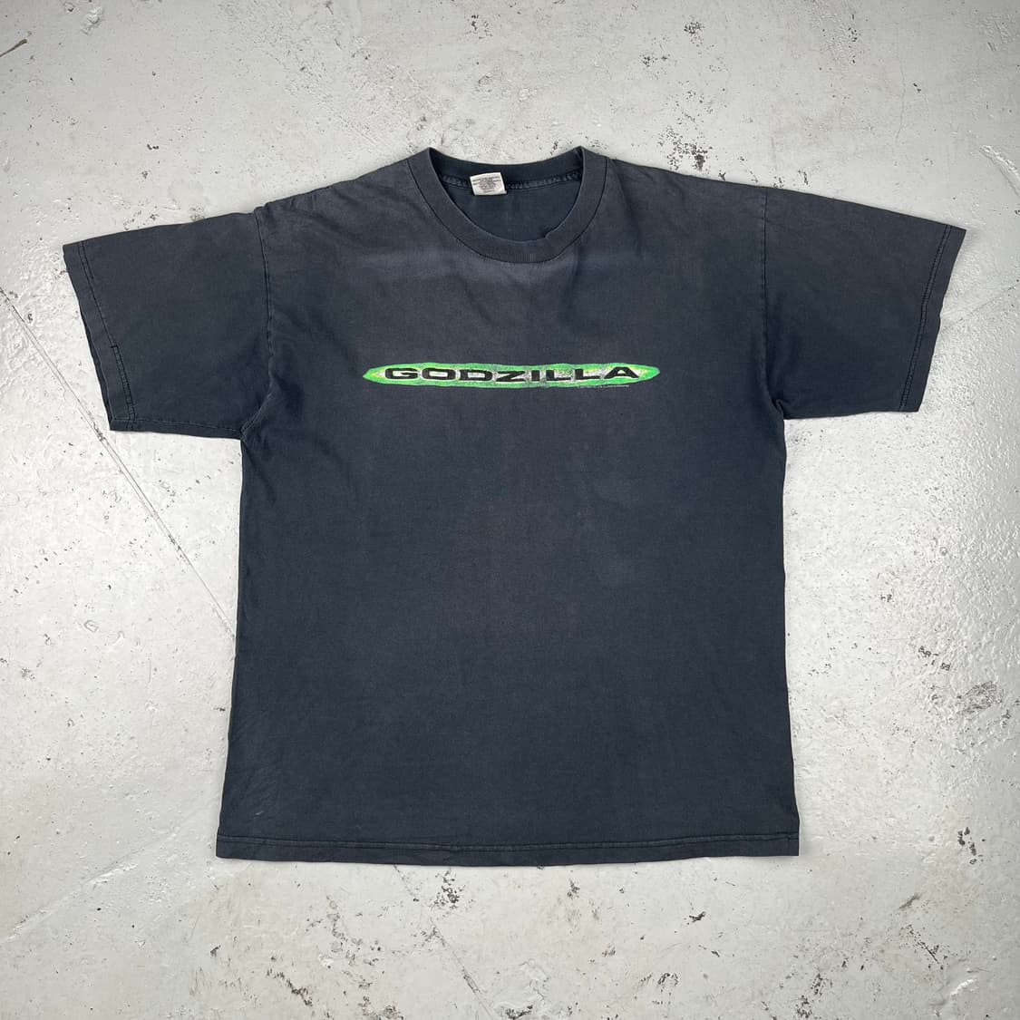 빈티지 고질라 1997 무비 반팔티 상품이미지2