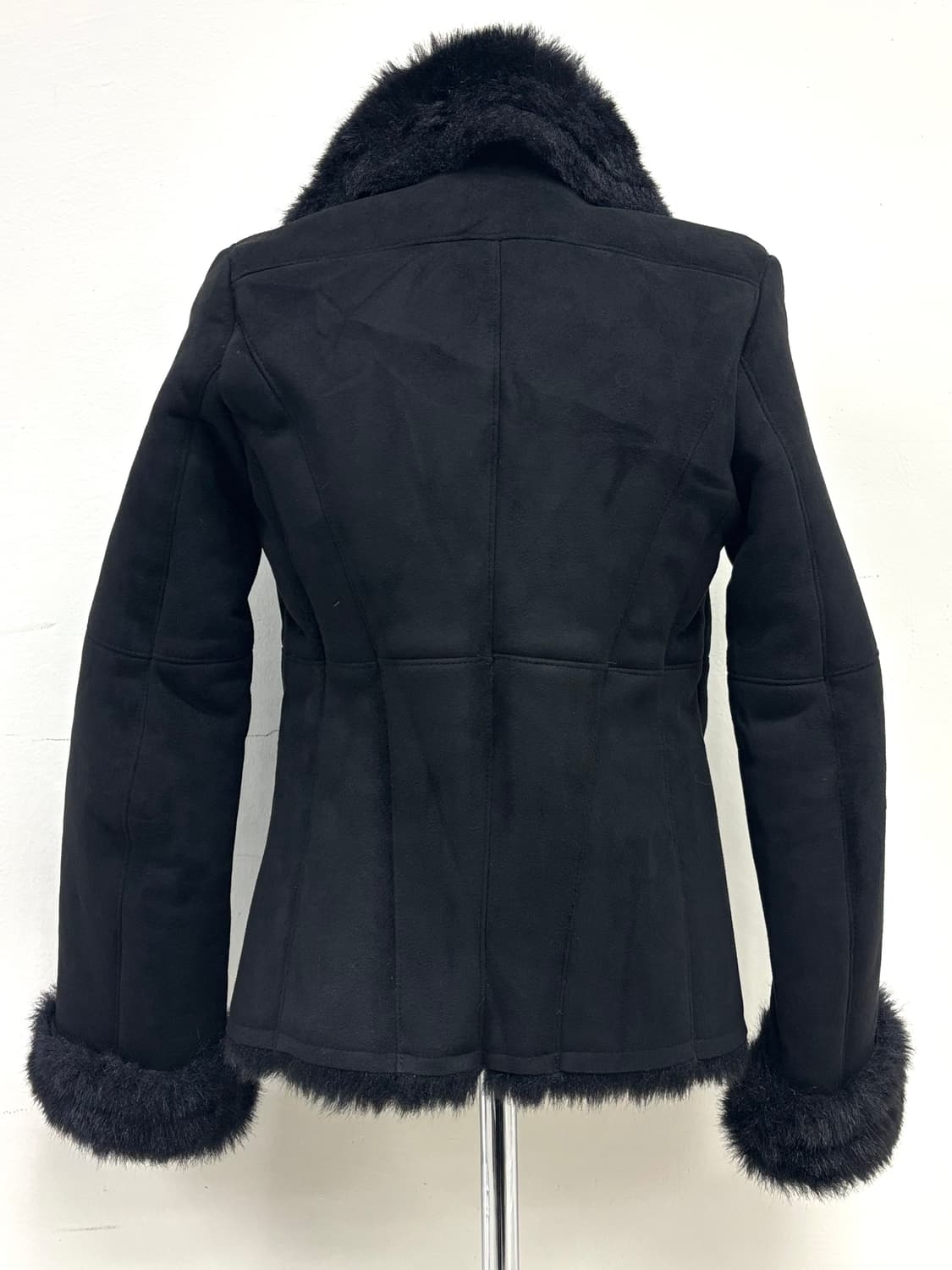 빈티지 블랙 무스탕 상품이미지4