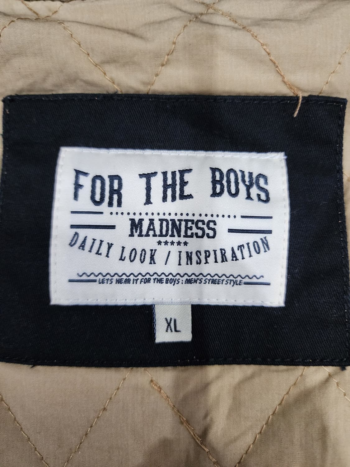 더 매드니스 자수 누빔 바시티 자켓 집업 점퍼 XL 상품이미지6