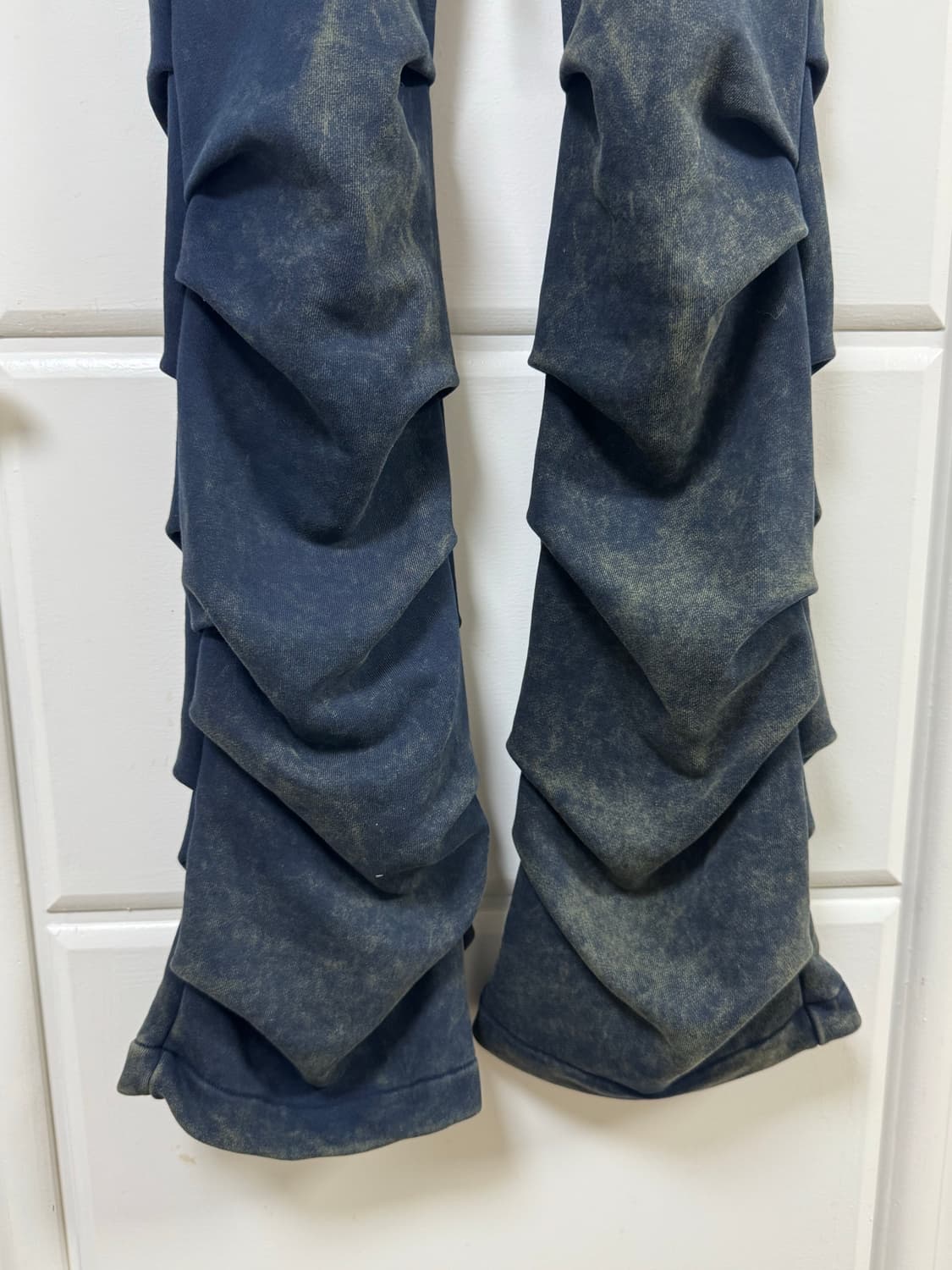 오픈와이와이 저지 셔링 팬츠 네이비 1사이즈 상품이미지5