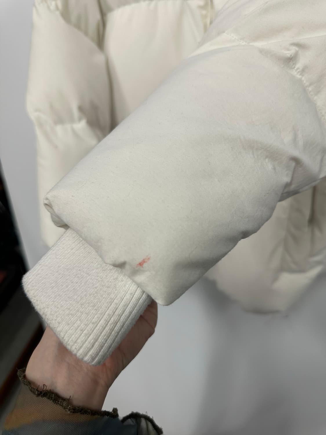 타미힐피거 화이트 아이보리 패딩  상품이미지5