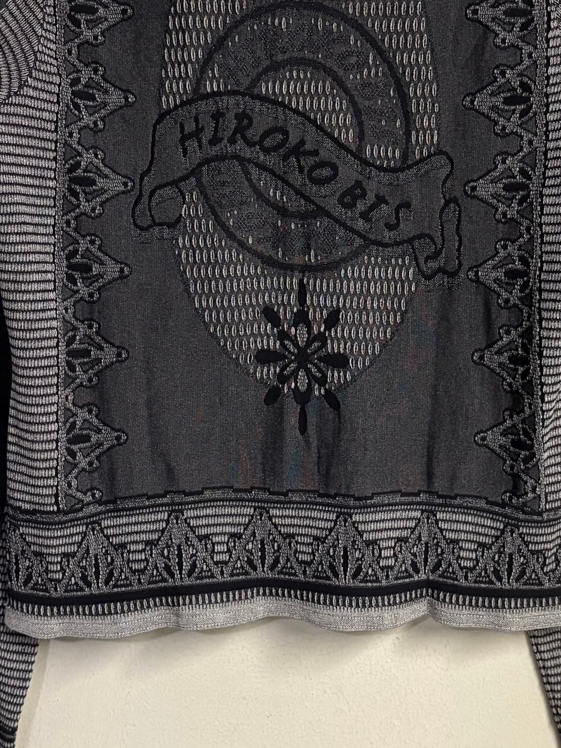 HIROKO BIS jacquard zip up jacket  상품이미지6