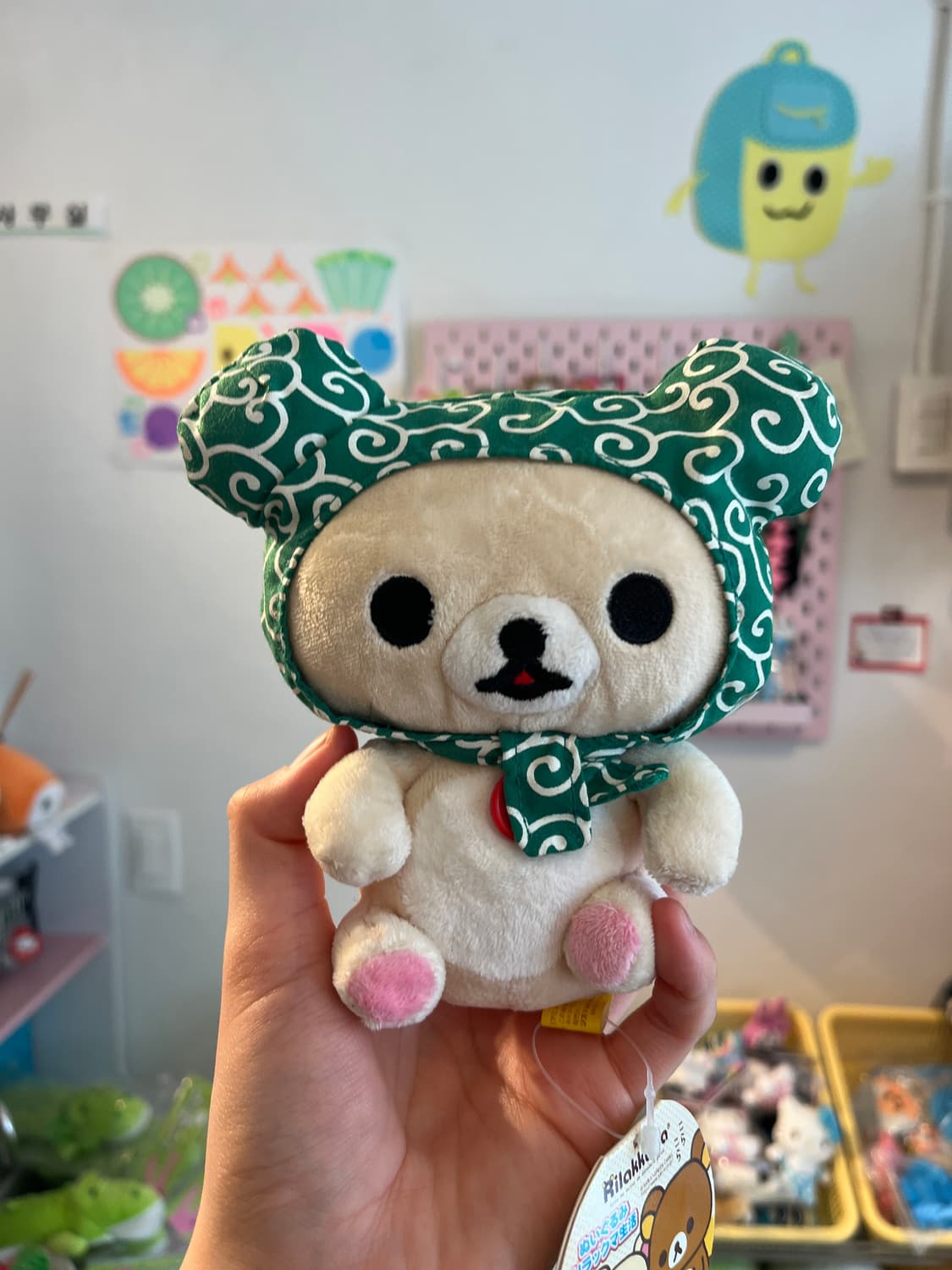 당초무늬 두건 코리락쿠마 - 미니 상품이미지3