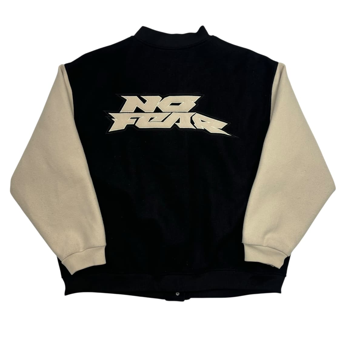 NO FEAR X H&M 투톤 울 바시티 자켓 XL 상품이미지1