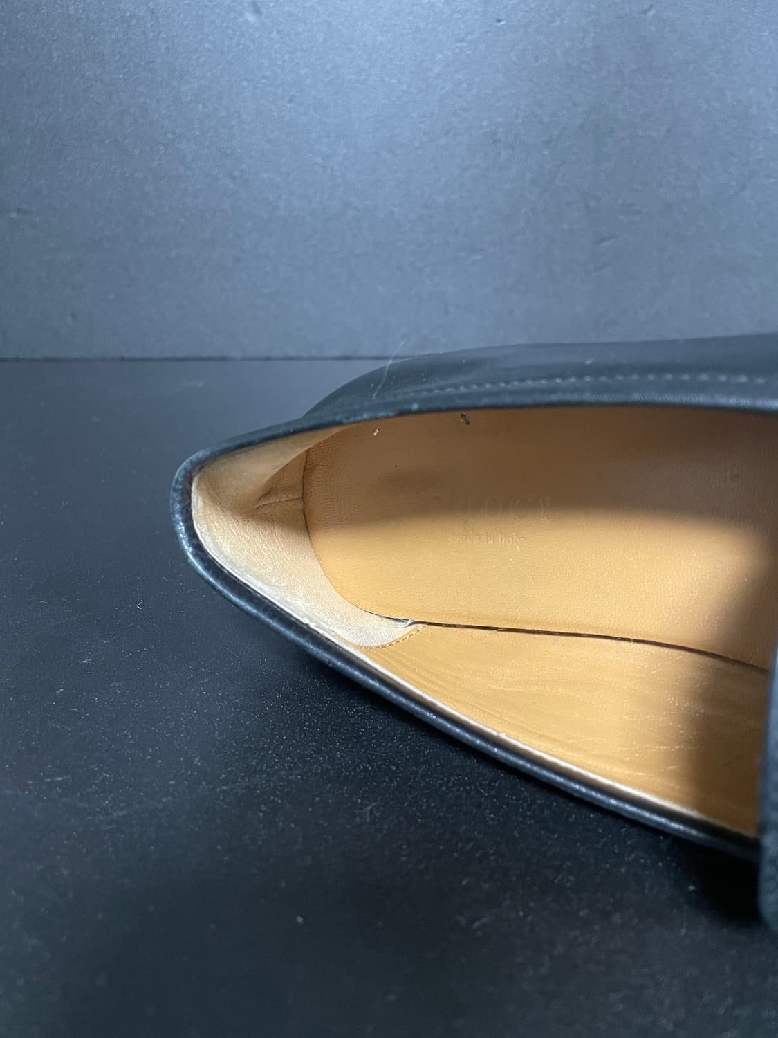 [38] GUCCI 구찌 조르단 홀스빗 레더 로퍼 상품이미지9