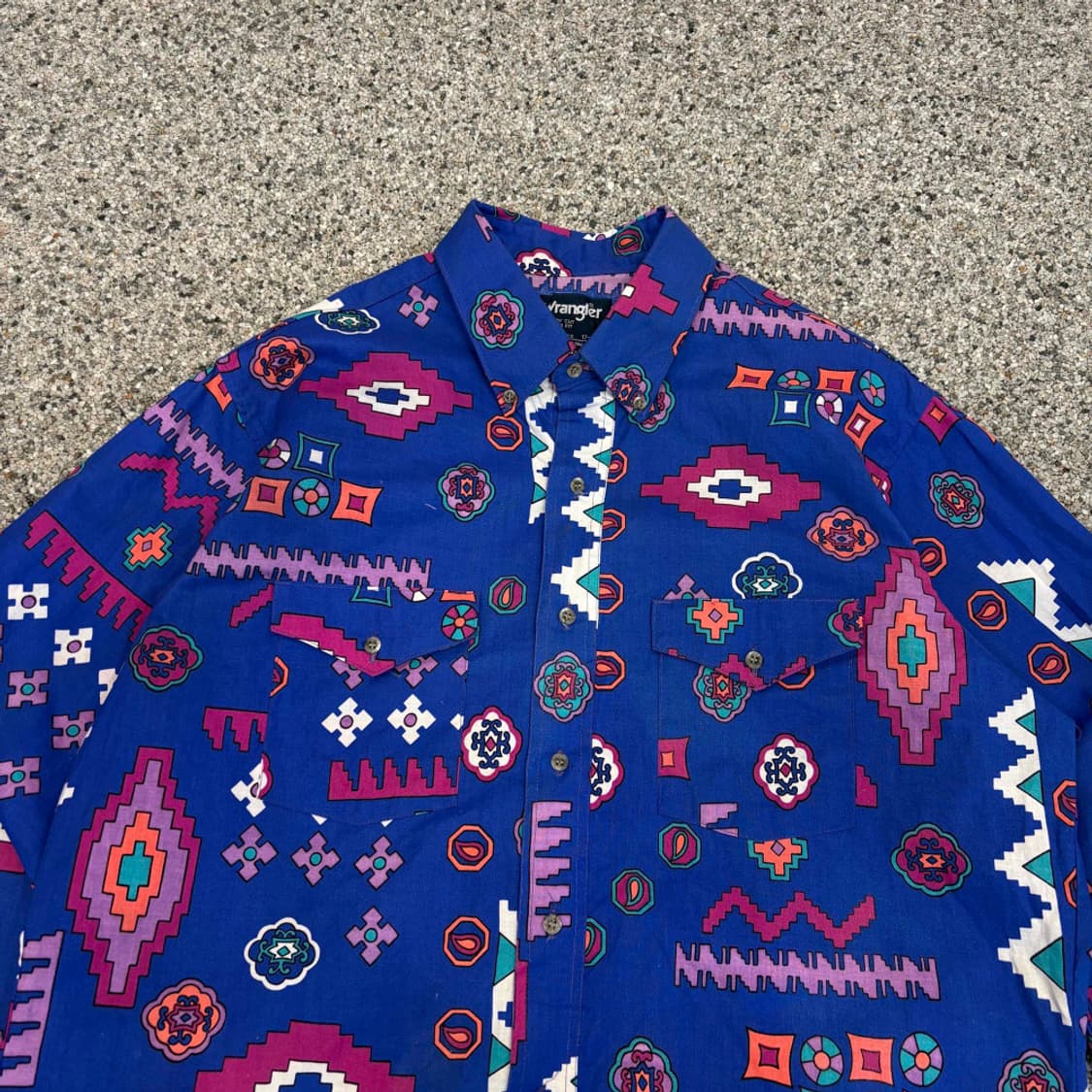 Deadstock 80s 랭글러 made in usa 웨스턴셔츠 a 상품이미지2