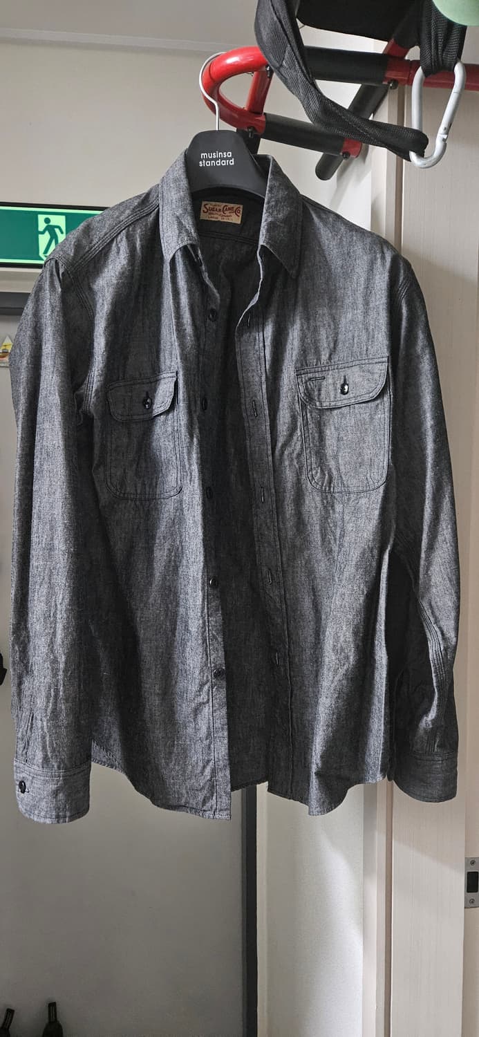 슈가케인 블랙 샴브레이 라지  상품이미지1