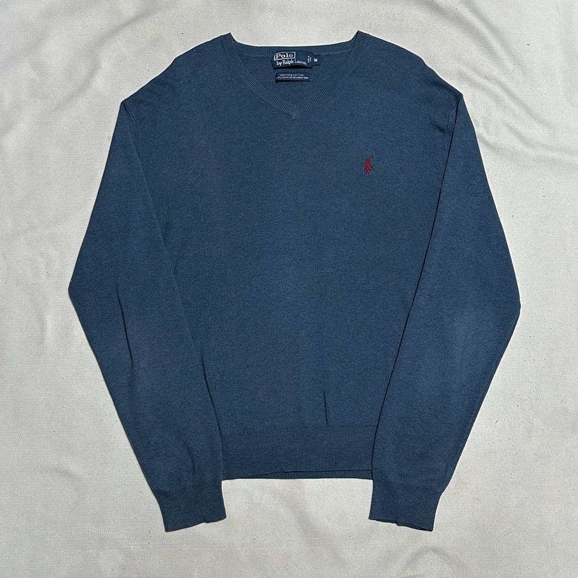 M 폴로랄프로렌 브이넥 피마코튼 니트 상품이미지2