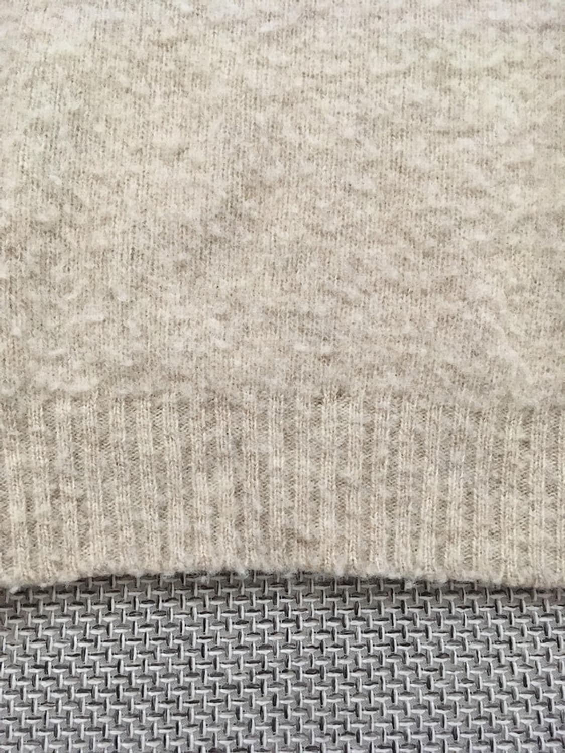 Real shetland wool shaggy dog crewneck 상품이미지4