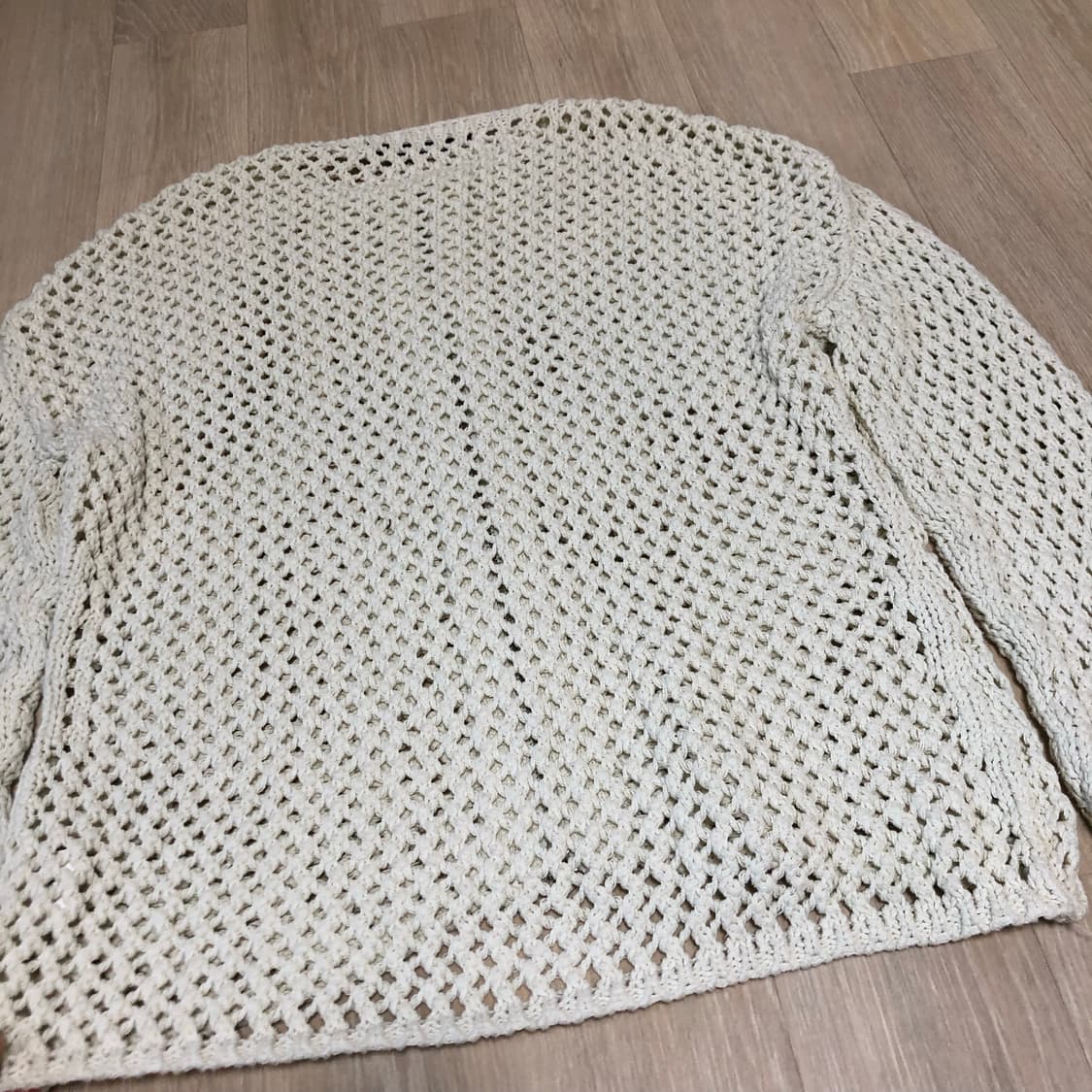 (3) 더 오픈 프로덕트 오픈YY 크로셰 집업 자켓 베이지 openyy 상품이미지8