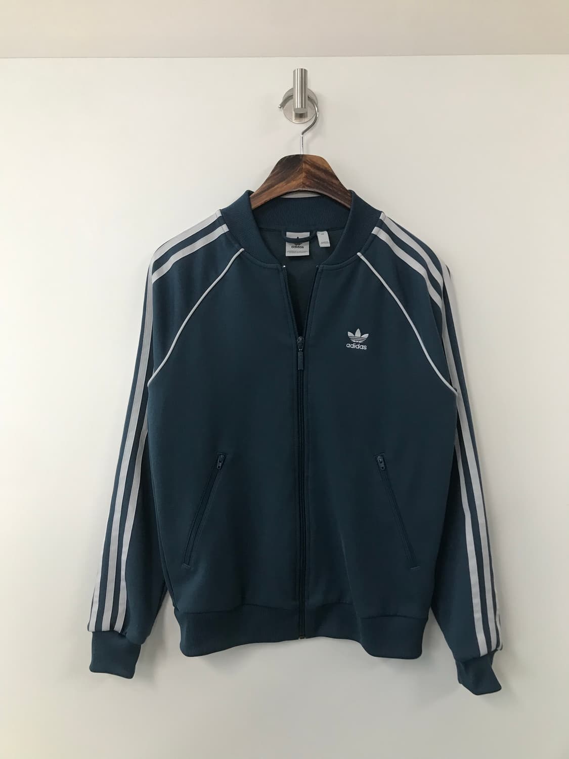 아디다스 슈퍼스타 청록 트랙탑 져지 상품이미지2