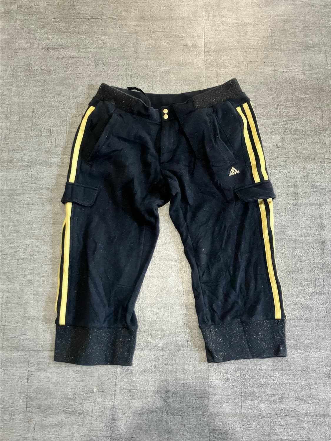 Adidas 아디다스 핀터깔y2k 대대장 글리터 6부 카고팬츠 상품이미지1