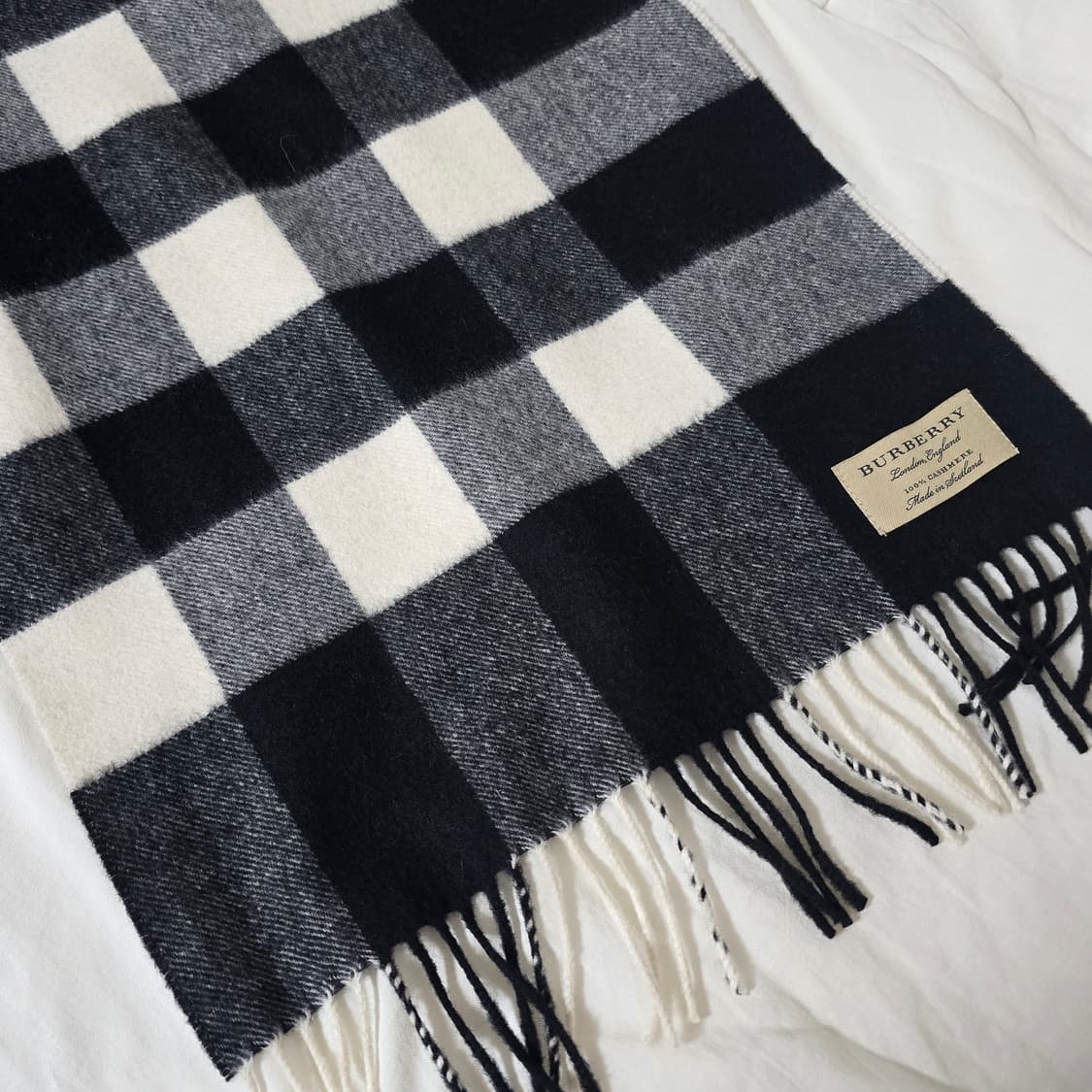 정품 버버리 캐시미어 머플러 목도리 상품이미지2