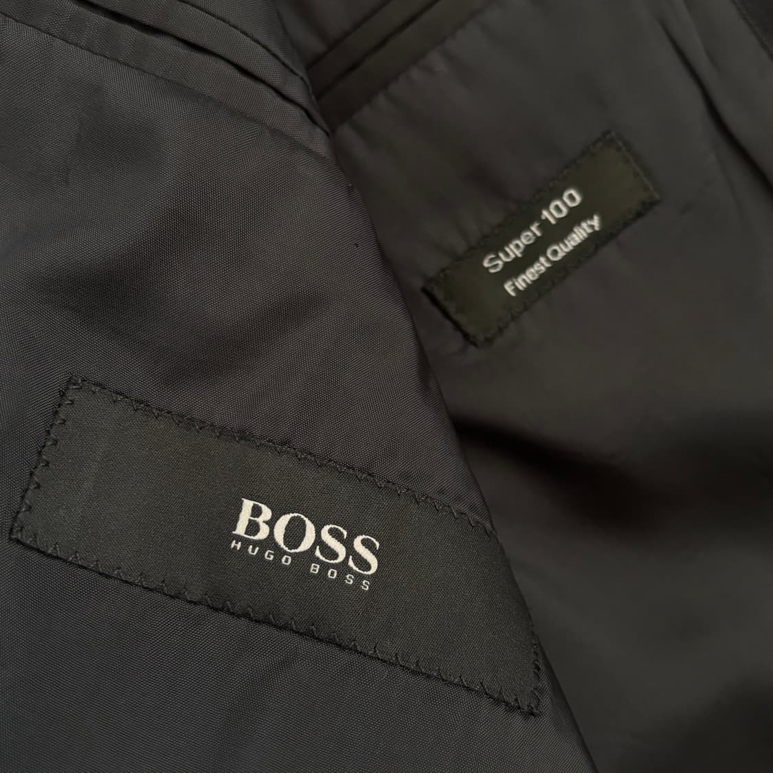 BOSS 휴고보스 정장 세트 수트 48 다크네이비 FW 수입 정품 상품이미지3