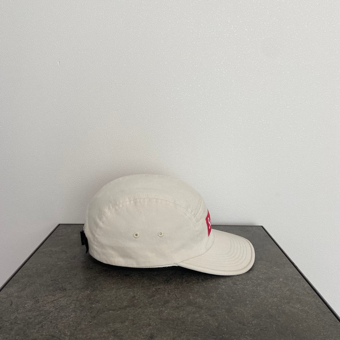 (OS) 슈프림 박스로고 캠프캡 모자 내츄럴 상품이미지3