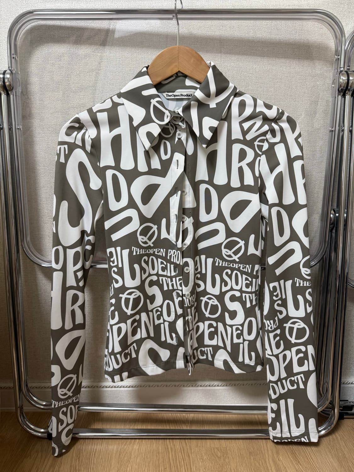 TheOpen Product top 더 오픈 프로덕트 셔츠형 탑 상품이미지3