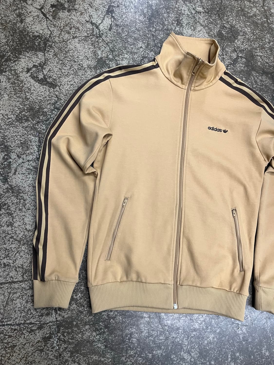 00s 아디다스 베컨바우어 베이지색 트랙탑 상품이미지2
