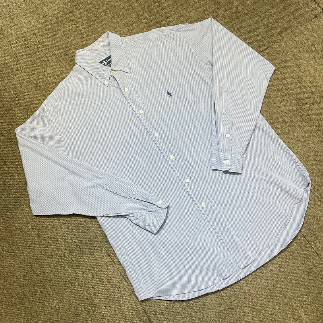 (L) POLO 폴로 랄프로렌 체크 셔츠 블레이크 상품이미지1
