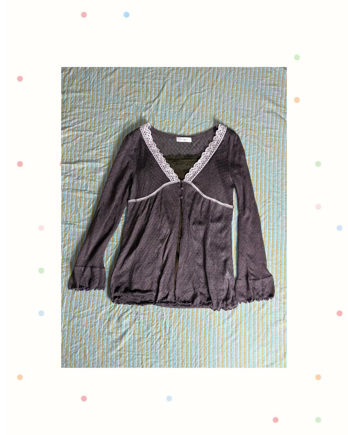 보라 레이스 가디건 나시 세트 상품이미지1