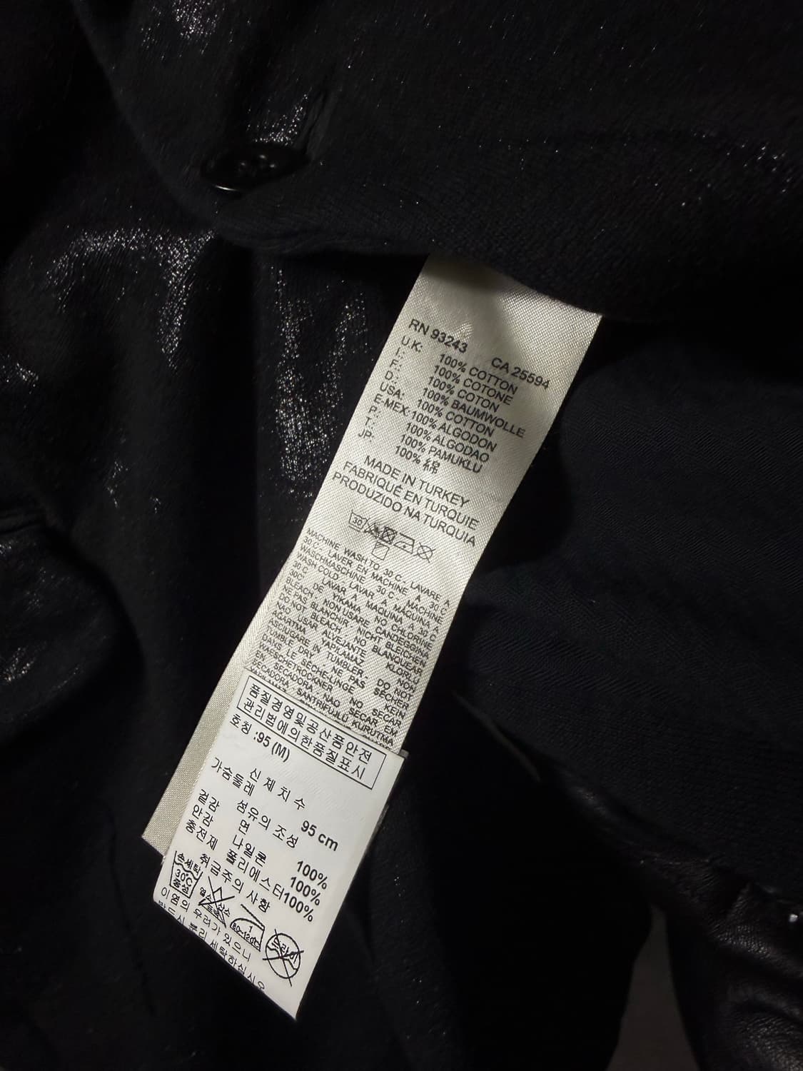 Diesel Coated Cotton Blazer  상품이미지8