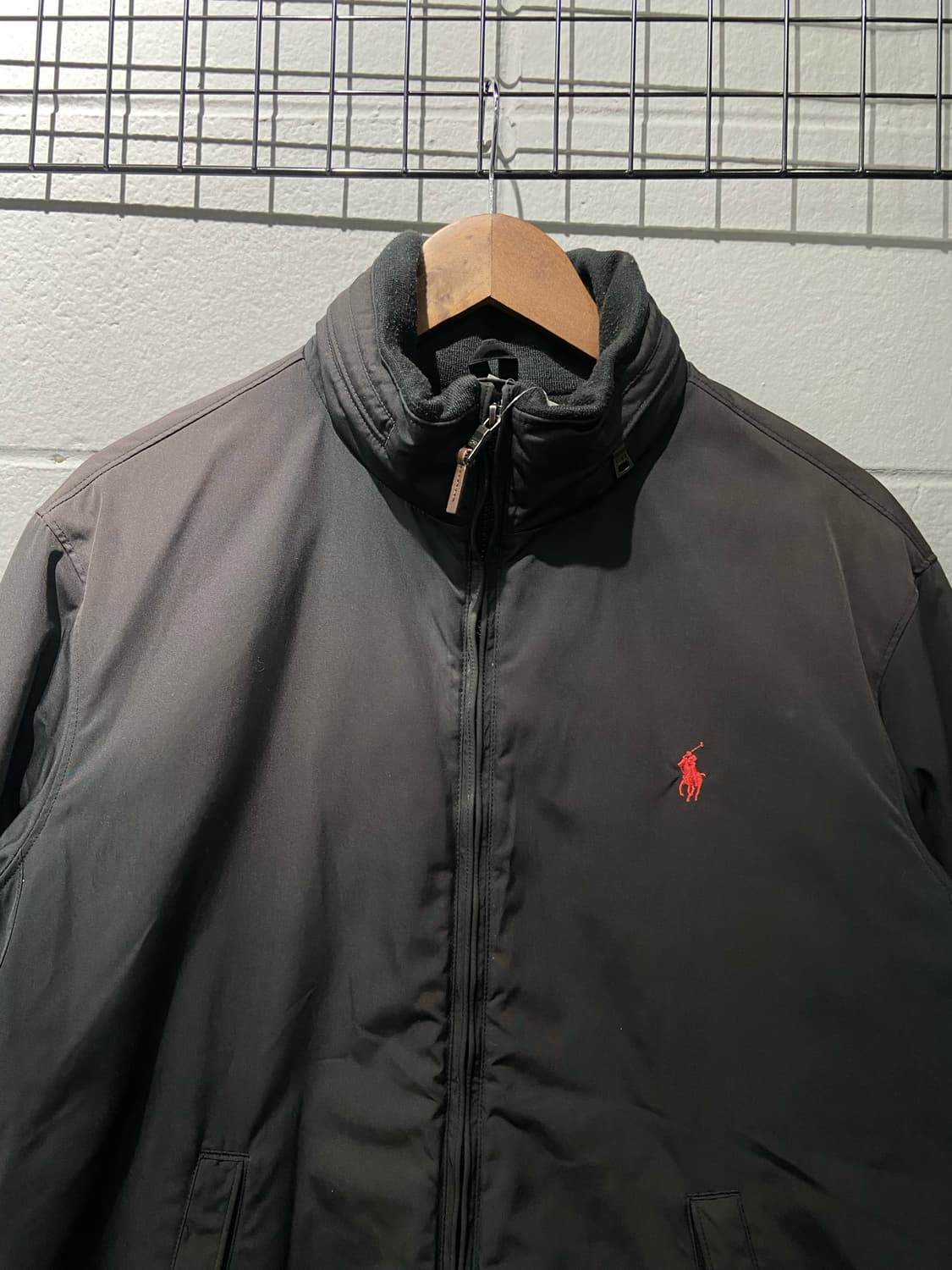 폴로 블루종 자켓 블랙 상품이미지2