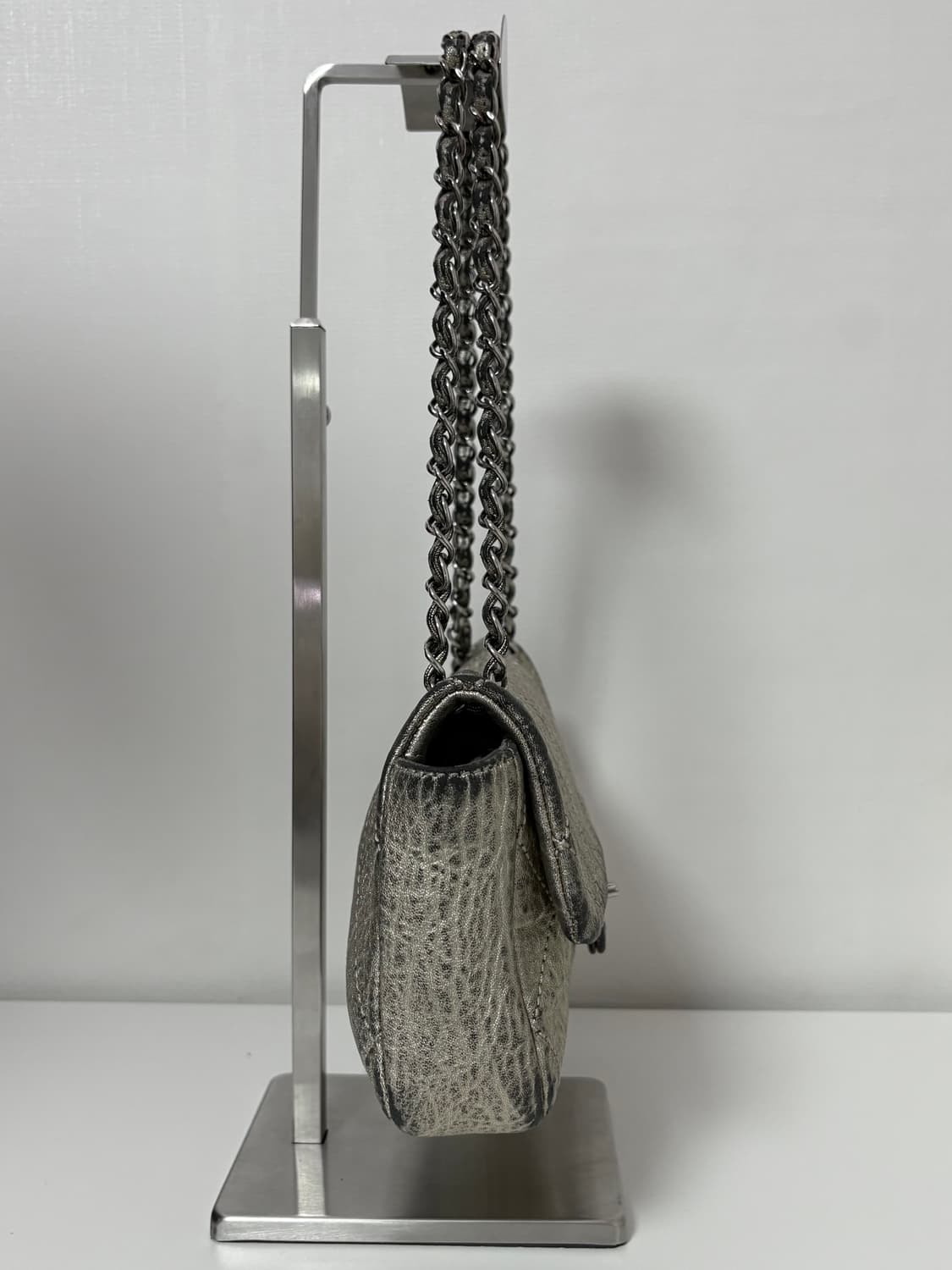 샤넬 클래식 빈티지실버 체인 숄더백 상품이미지5