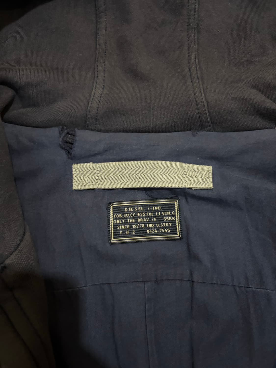 100) 디젤 밀리터리 후드 필드자켓 상품이미지5