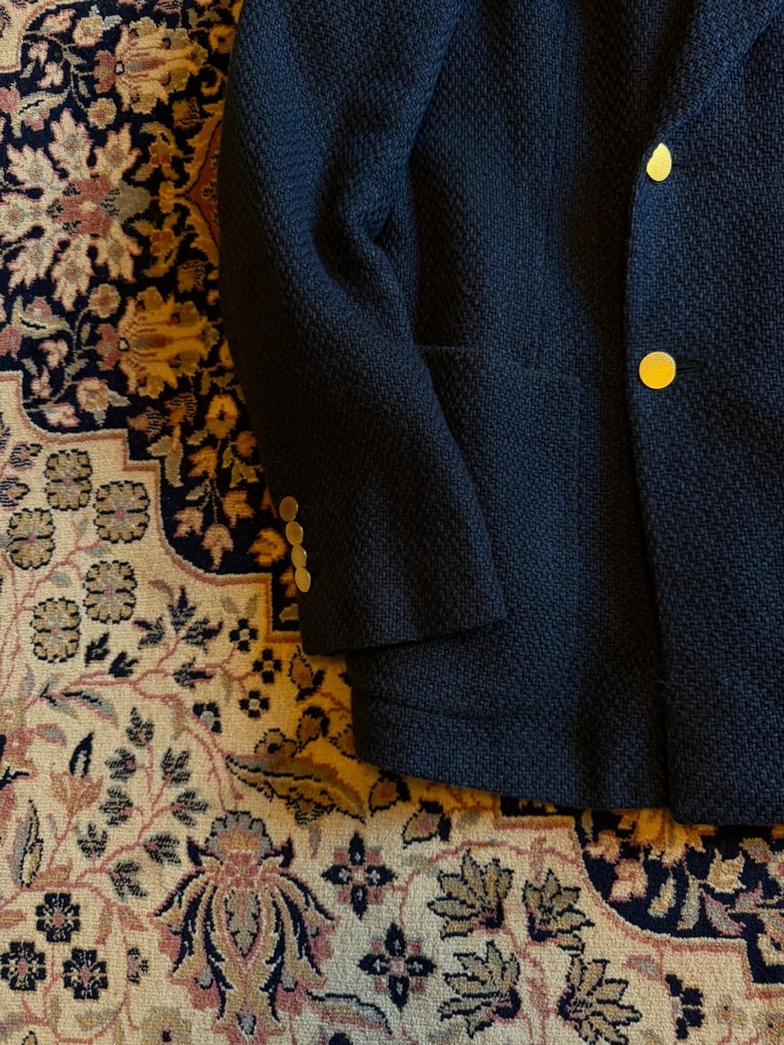 벨베스트 더블 브레스티드 자켓 100 상품이미지6