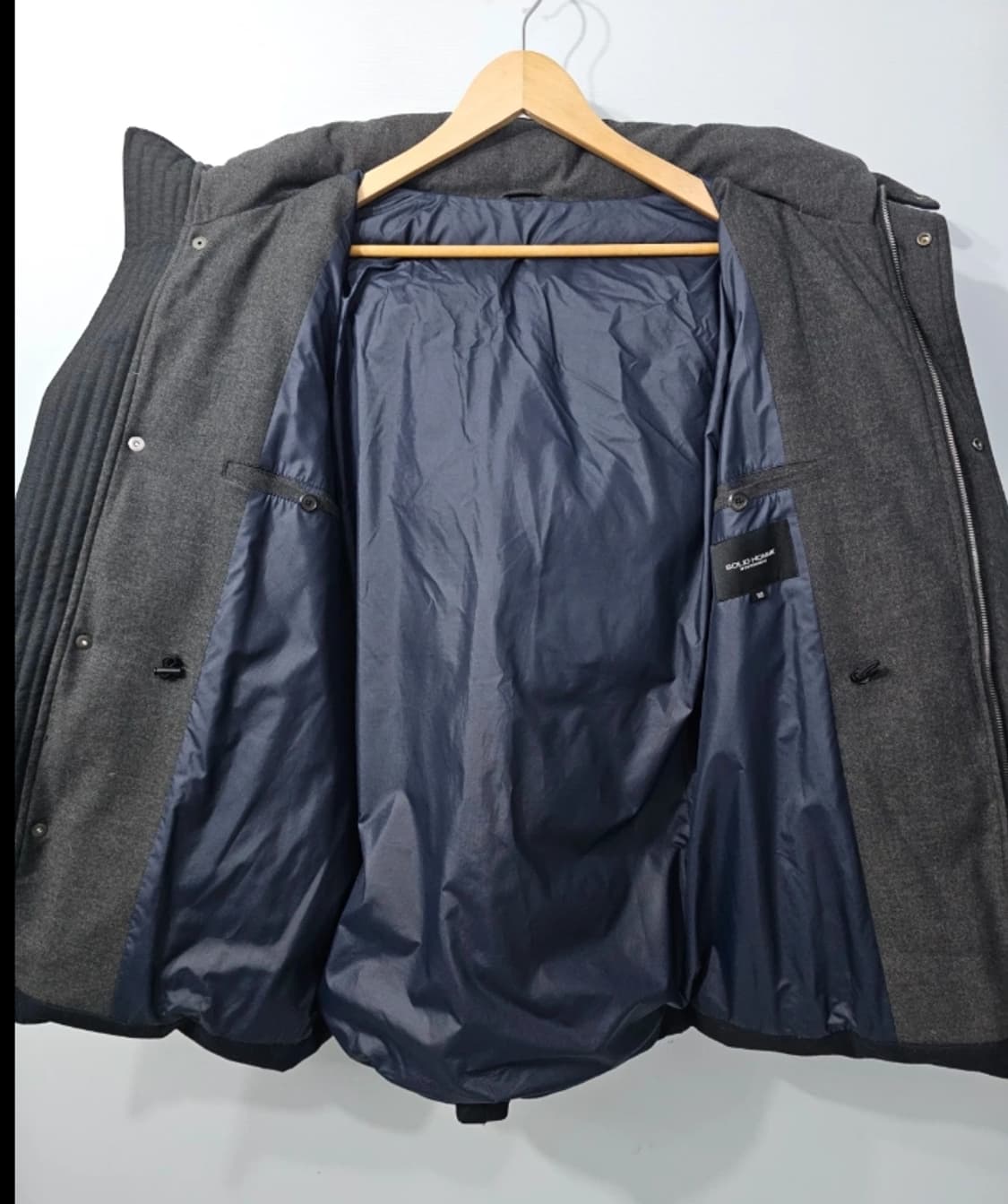 정품 솔리드옴므 패딩 105 상품이미지4