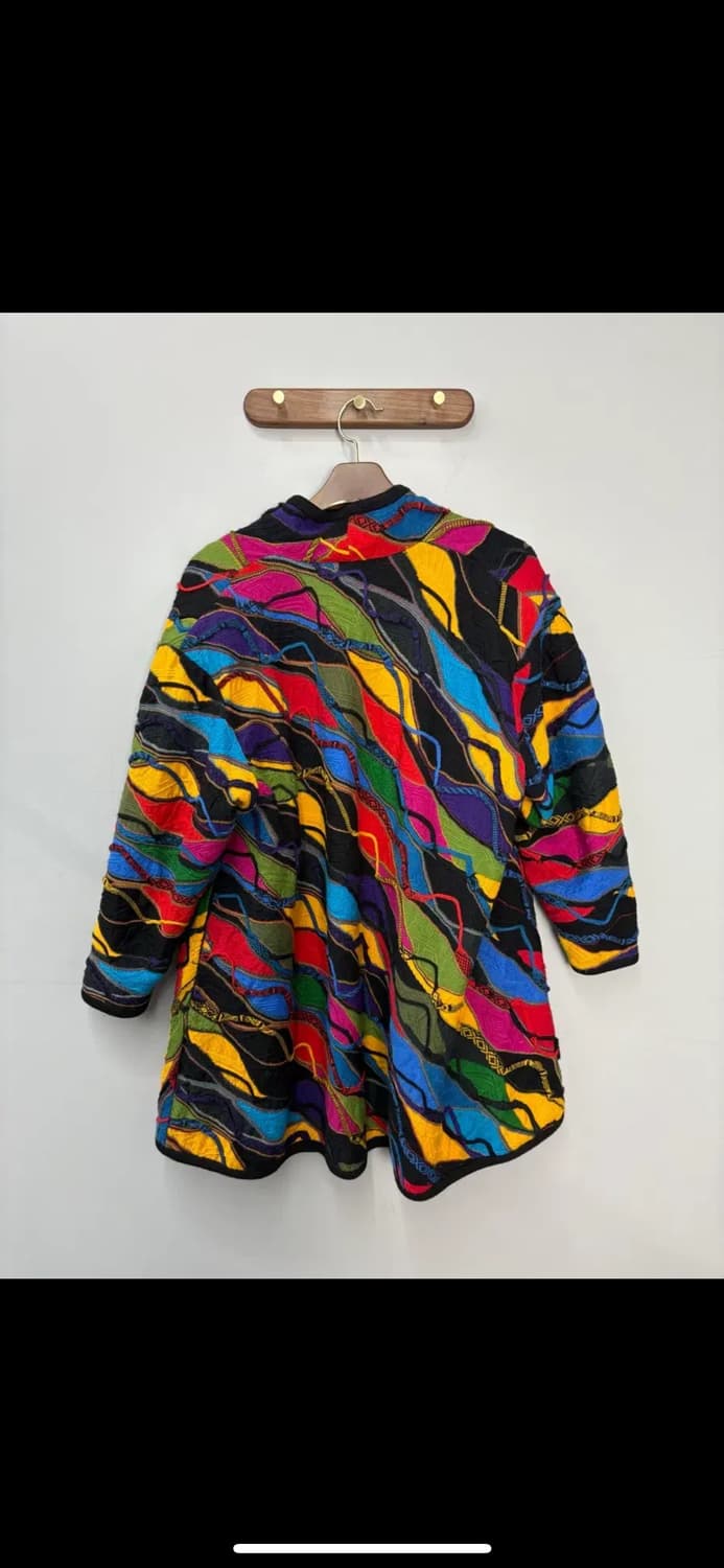 쿠지 오스트레일리아 케이블 니트 롱 가디건 H1587 상품이미지4