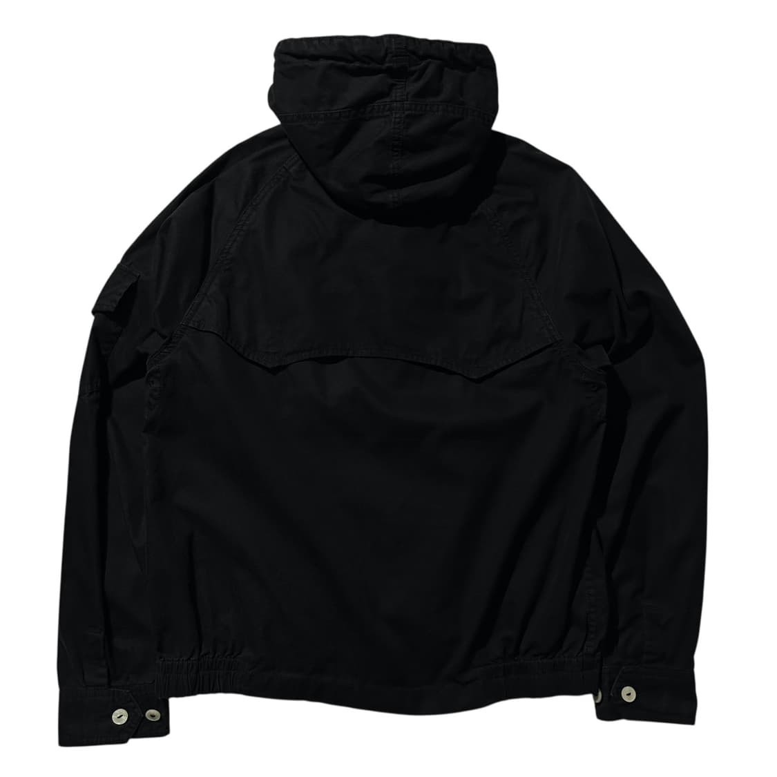 폴로 랄프로렌 코튼 나일론 후드 자켓 블랙 상품이미지3