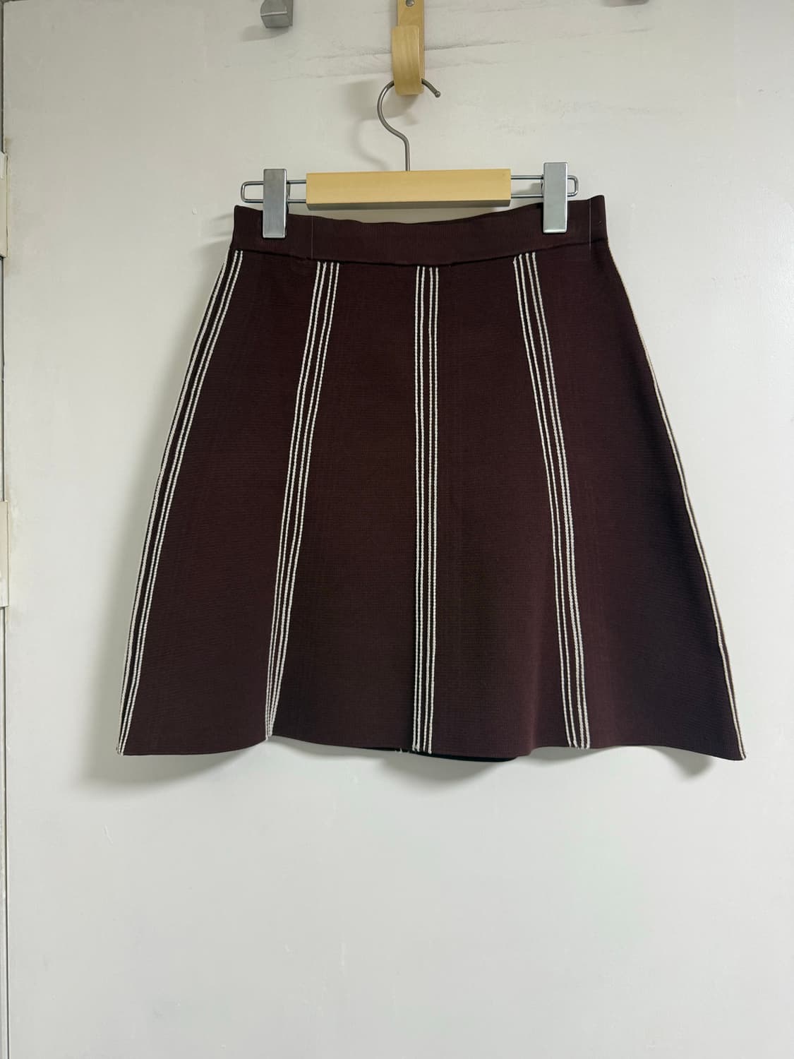 정품)산드로 니트 스커트 1 상품이미지3