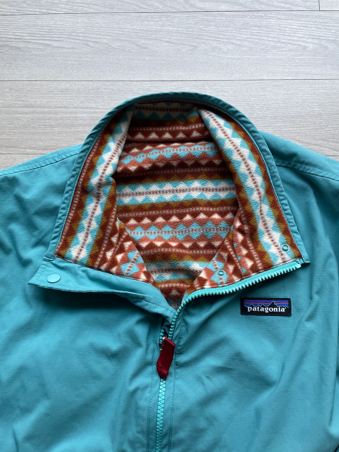 파타고니아 글리세이드 아즈텍 틸 블루 신칠라 상품이미지7