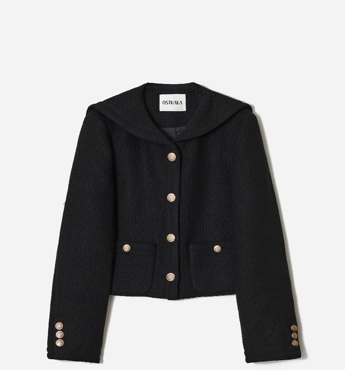 오스트카카 세일러 트위드 자켓 상품이미지3