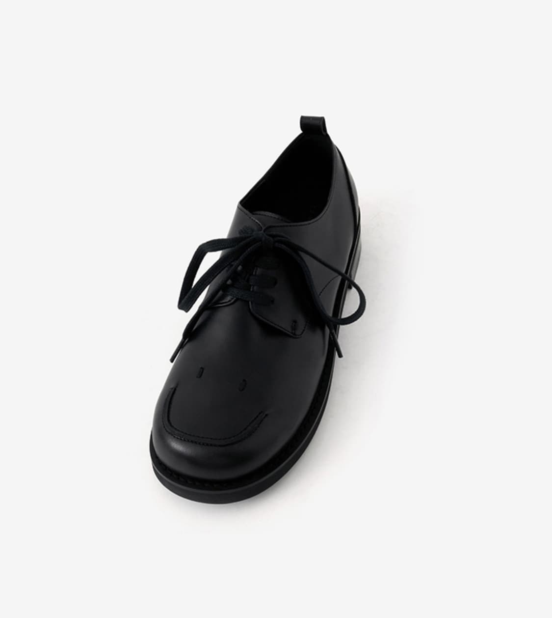 새상품(235)로맨틱무브 스마일 더비슈즈 블랙 상품이미지2