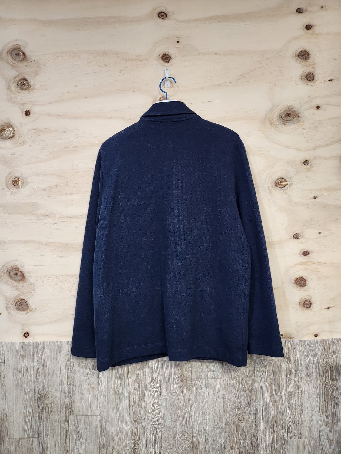 398) 헤지스 hazzys 코메리노 울 혼방 숄카라 가디건 상품이미지2