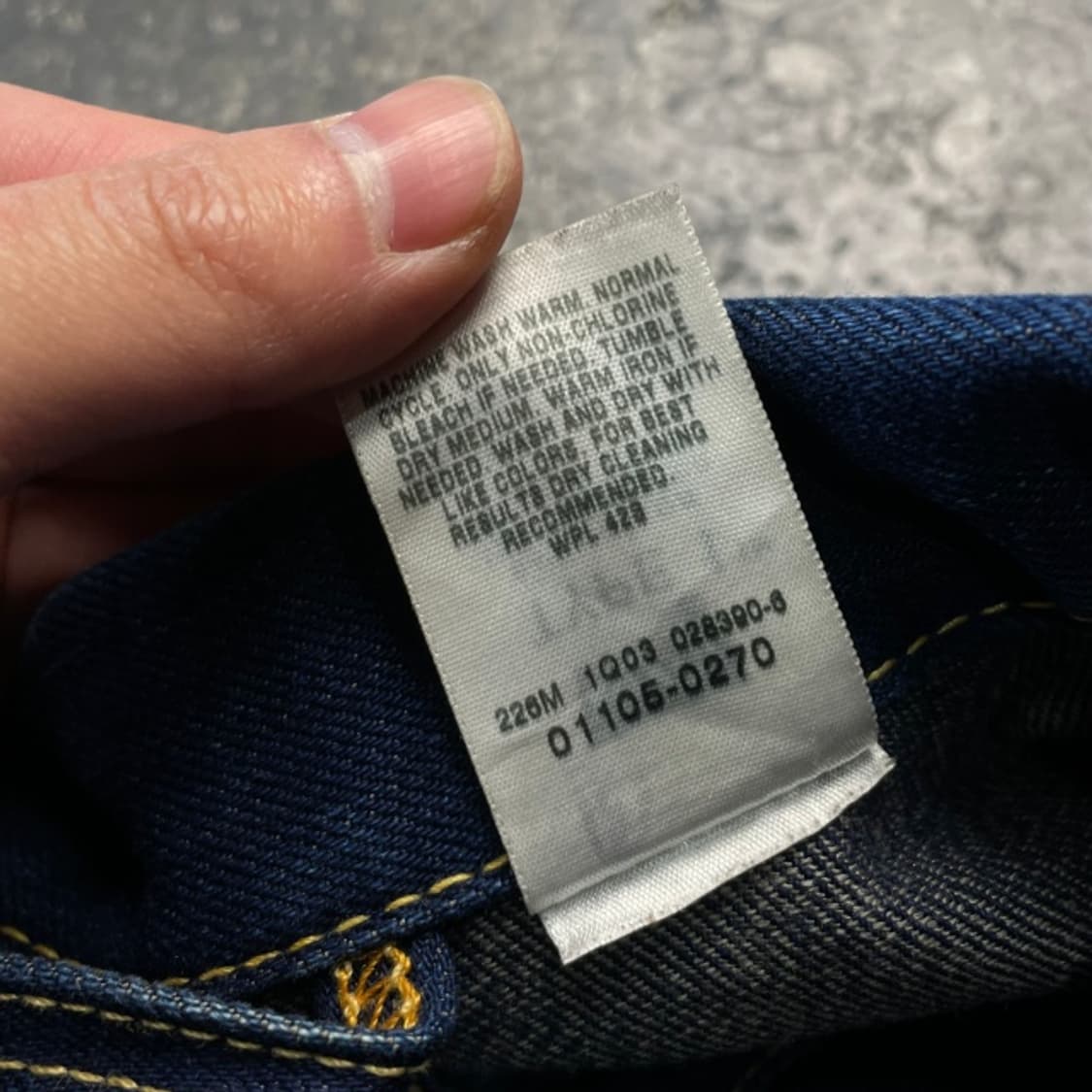 100 리바이스 타입원 청자켓  상품이미지4