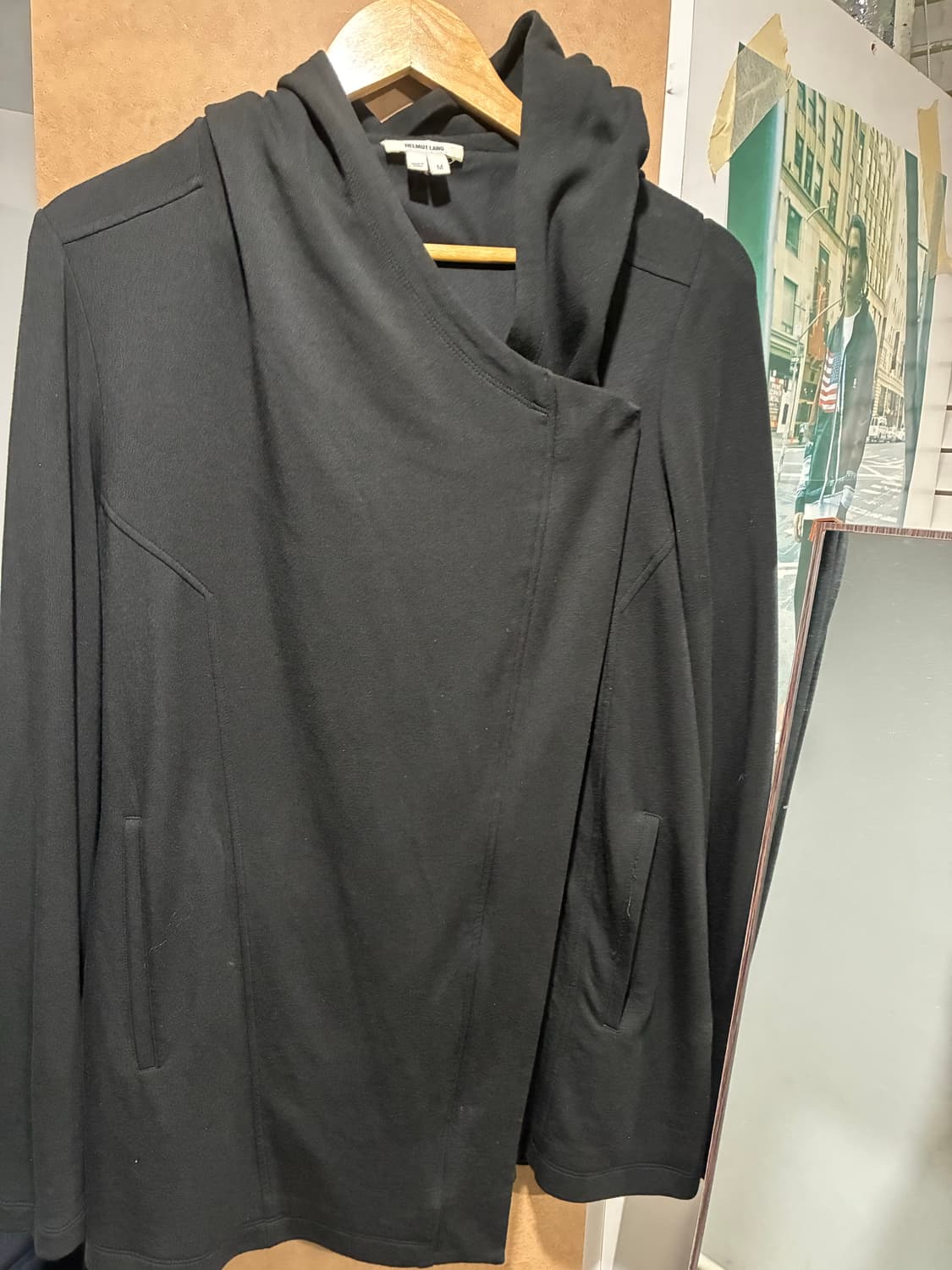 헬무트랭 사선집업 후디드 자켓 상품이미지1