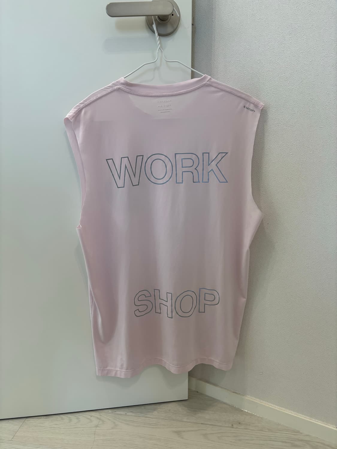 새티스파이 아워레가시 오라라이트 머슬 티 핑크 상품이미지1