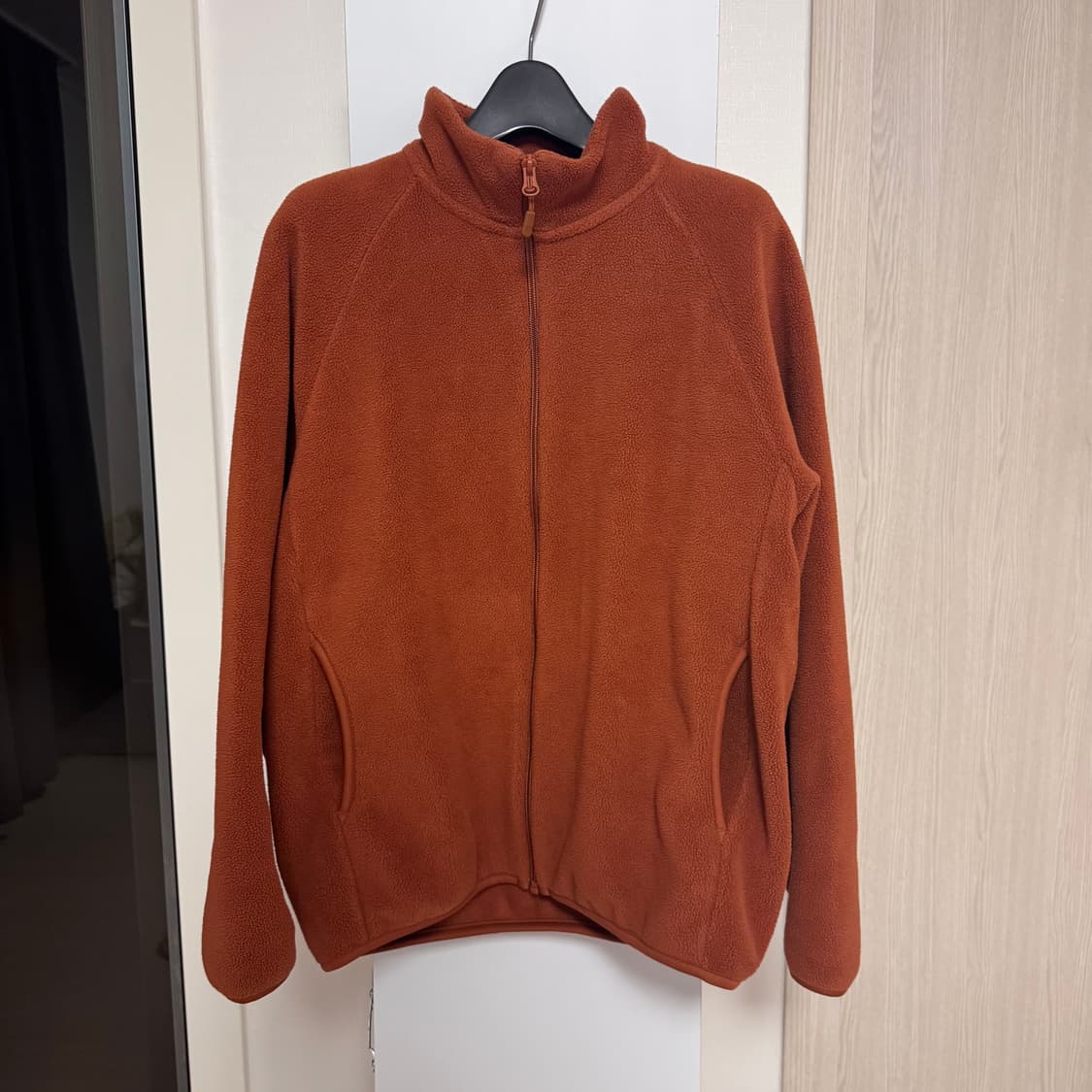 유니클로 후리스 된장색 M 상품이미지1