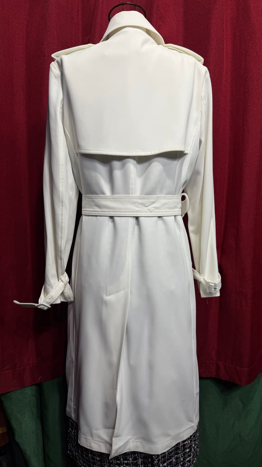 블라썸 흰색 화이트트렌치코트 55/44 상품이미지2