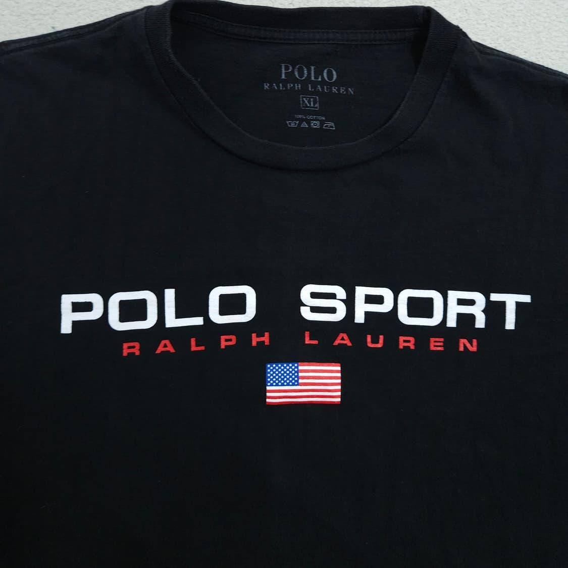 폴로 스포츠 반팔 XL 블랙 상품이미지3
