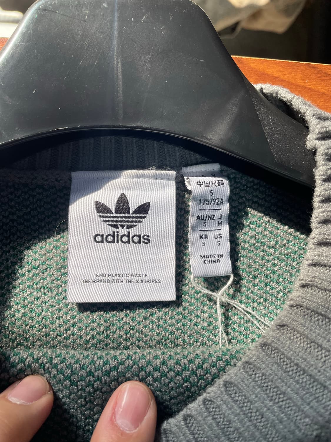 아디다스 오리지널 니트 맨투맨 상품이미지3