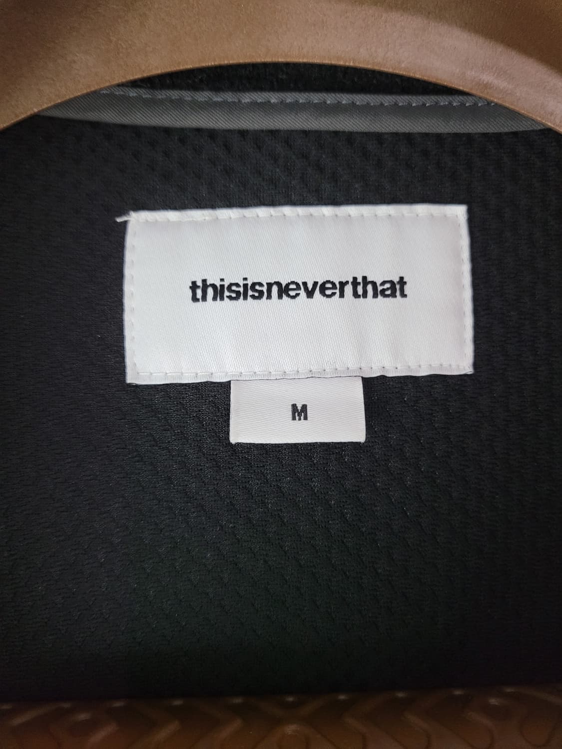 디스이즈네버댓 써클로고 플리스 후리스 조끼 M 상품이미지3